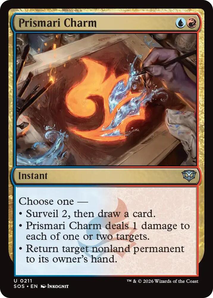 Prismari Charm 211 (Secrets of Strixhaven) - Foil