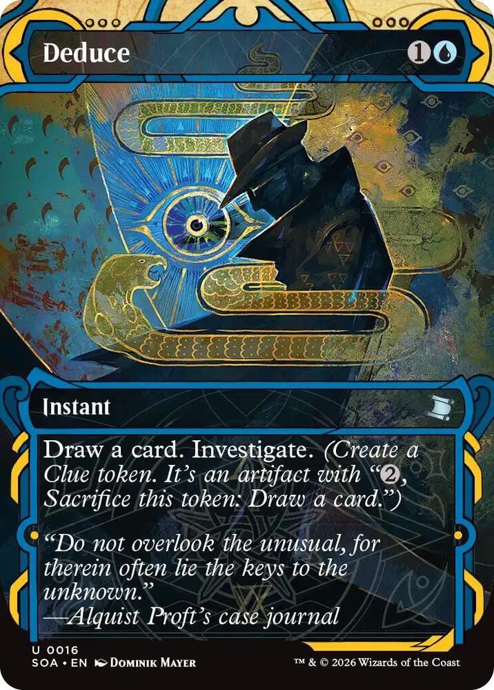 Deduce 16 (Secrets of Strixhaven: Mystical Archive) - Foil