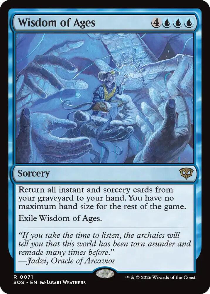 Wisdom of Ages 71 (Secrets of Strixhaven) - Foil