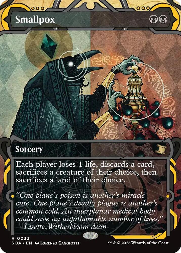 Smallpox 33 (Secrets of Strixhaven: Mystical Archive) - Foil
