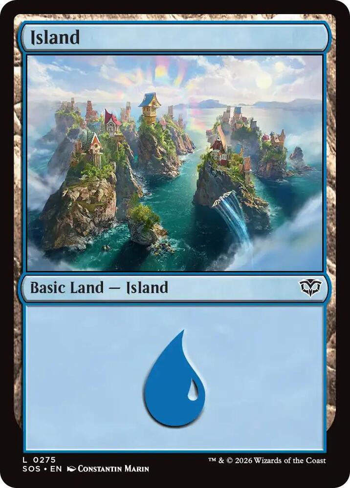 Island 0275 275 (Secrets of Strixhaven)