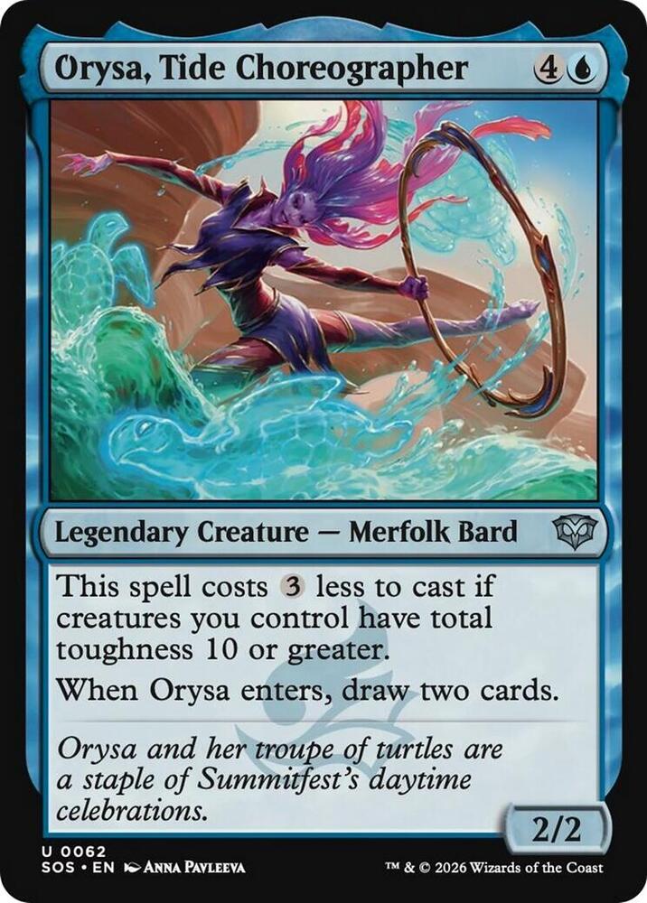Orysa Tide Choreographer 62 (Secrets of Strixhaven) - Foil