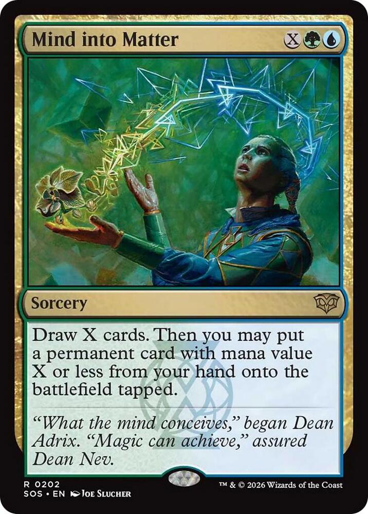 Mind into Matter 202 (Secrets of Strixhaven) - Foil