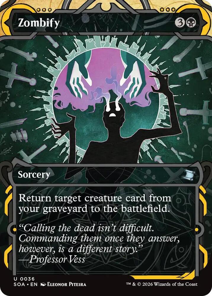 Zombify 36 (Secrets of Strixhaven: Mystical Archive)