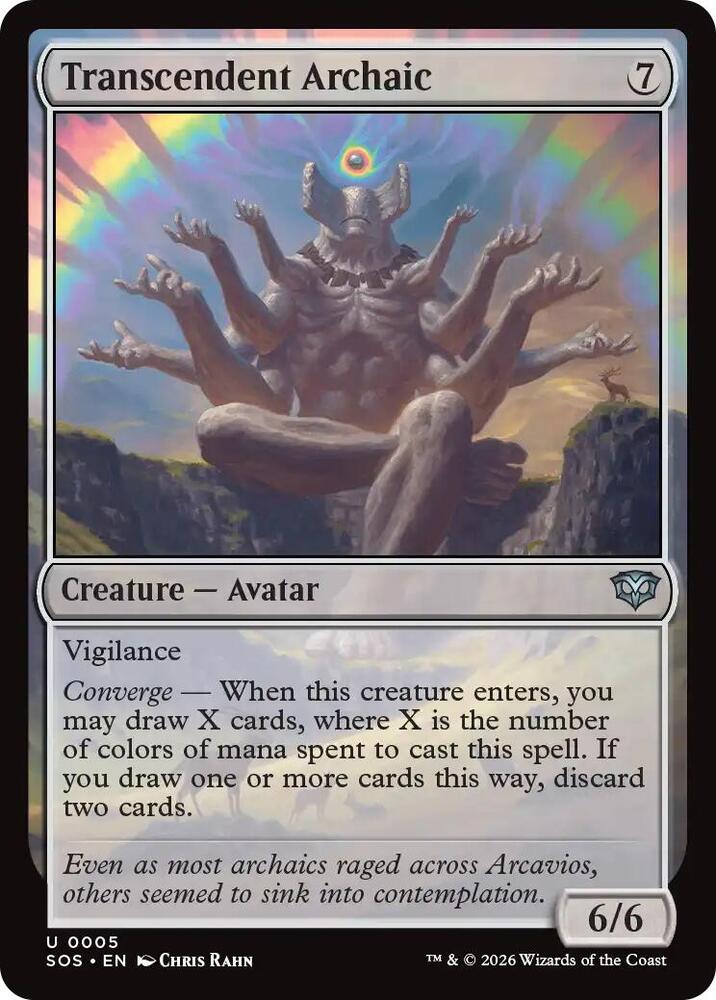 Transcendent Archaic 5 (Secrets of Strixhaven)