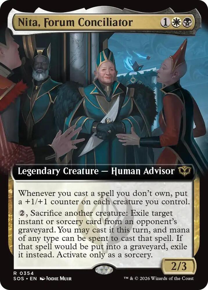 Nita, Forum Conciliator 354 (Secrets of Strixhaven) - Extended Art