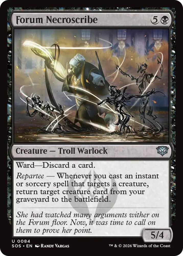 Forum Necroscribe 84 (Secrets of Strixhaven) - Foil