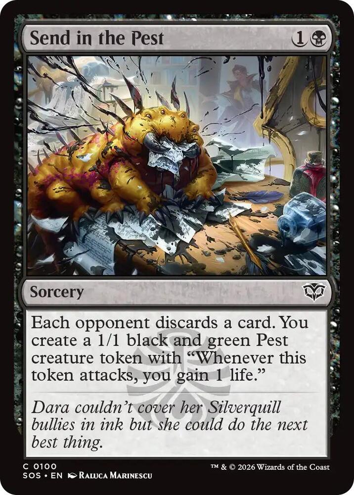 Send in the Pest 100 (Secrets of Strixhaven)