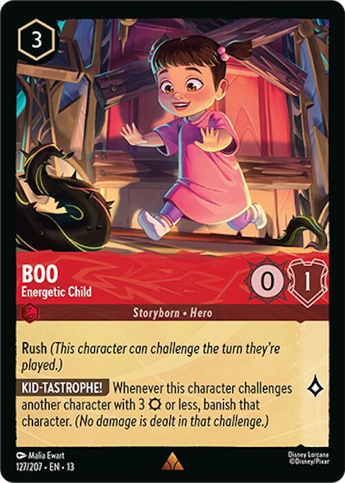 Boo, Energetic Child 127/207 (Attack of the Vine!)