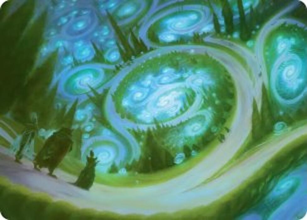 Mathemagics Art Card 8 (Art Series: Secrets of Strixhaven)