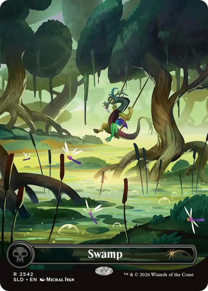 Swamp 2542 (Secret Lair Drop Series) - Full Art Foil