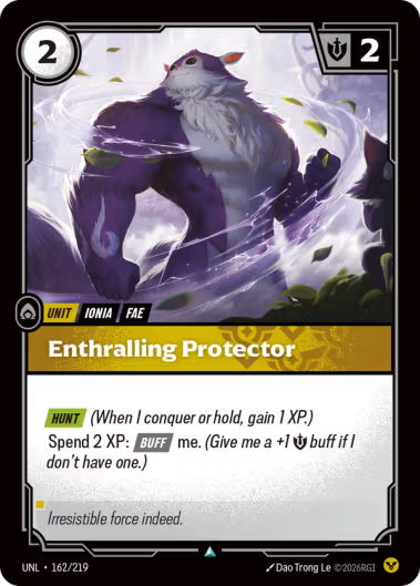 Enthralling Protector 162/219 (Unleashed)