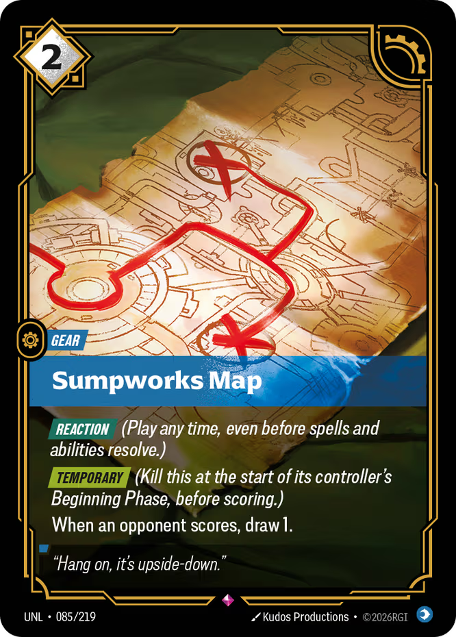 Sumpworks Map 085/219 (Unleashed) - Foil