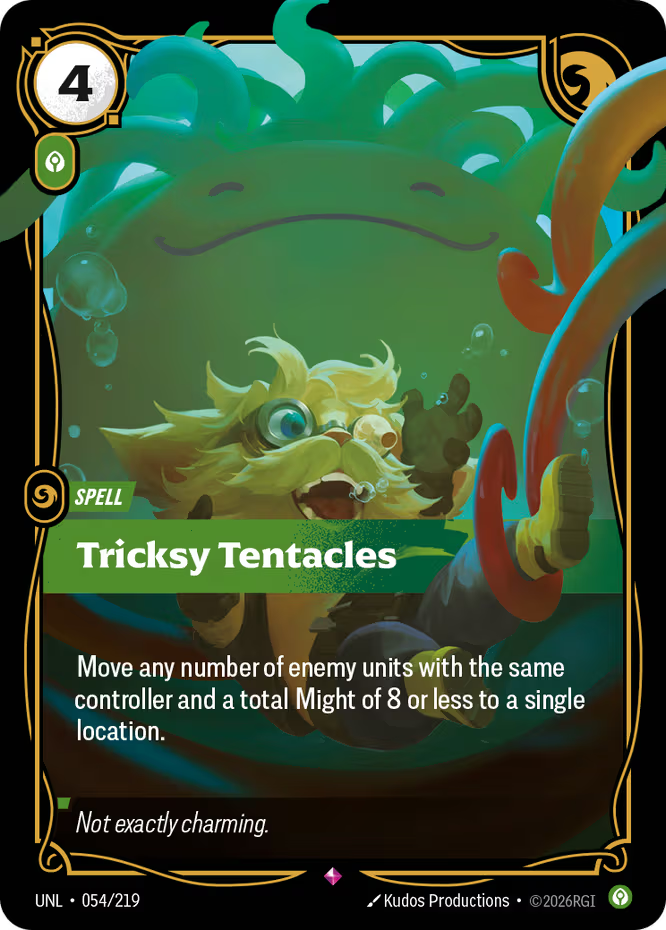 Tricksy Tentacles 054/219 (Unleashed) - Foil