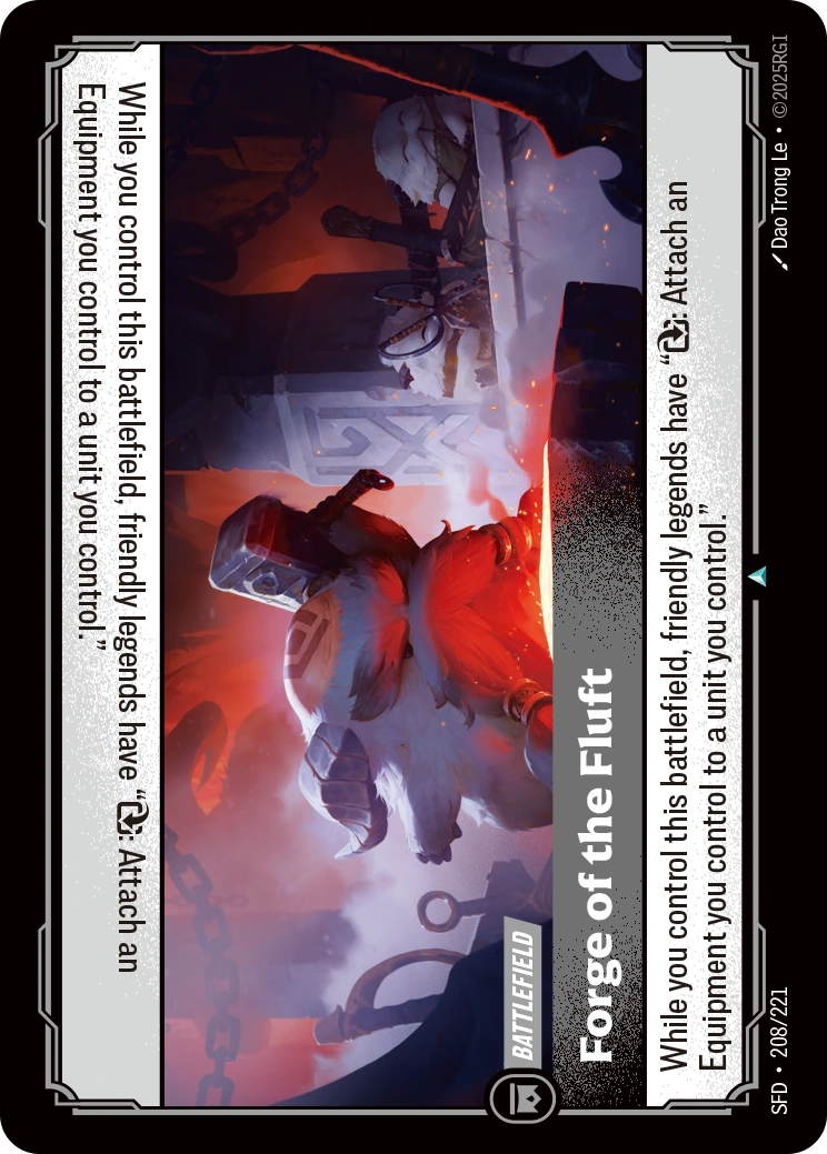 Forge of the Fluft 208/221 (Spiritforged) - Foil