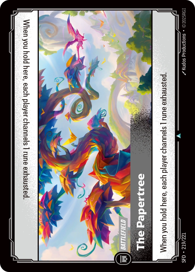 The Papertree 219/221 (Spiritforged) - Foil