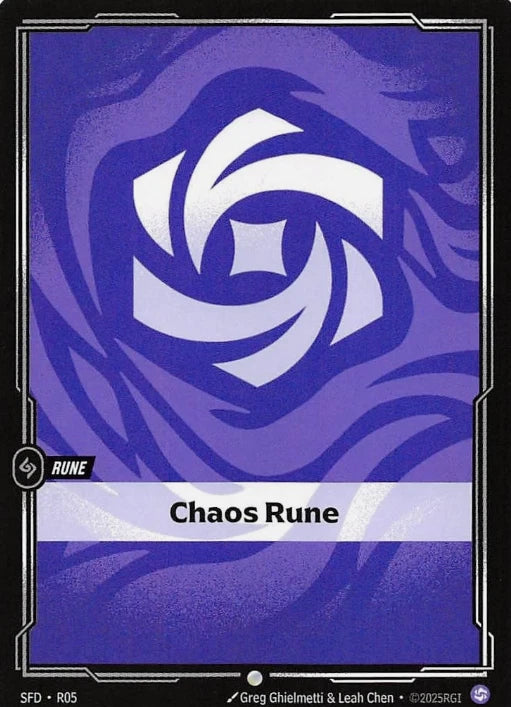 Chaos Rune R05 (Spiritforged)
