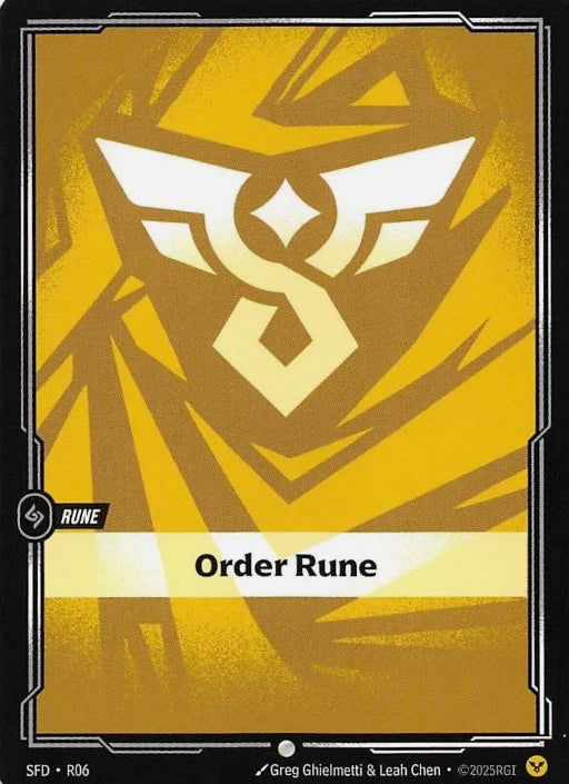 Order Rune R06 (Spiritforged)