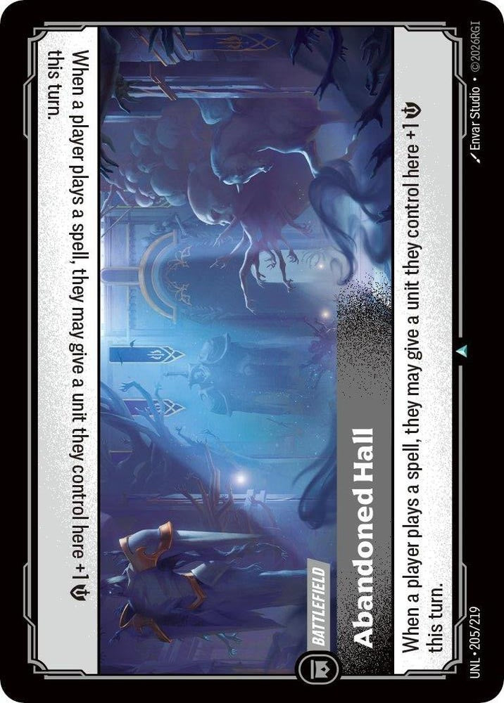 Abandoned Hall 205/219 (Unleashed) - Foil