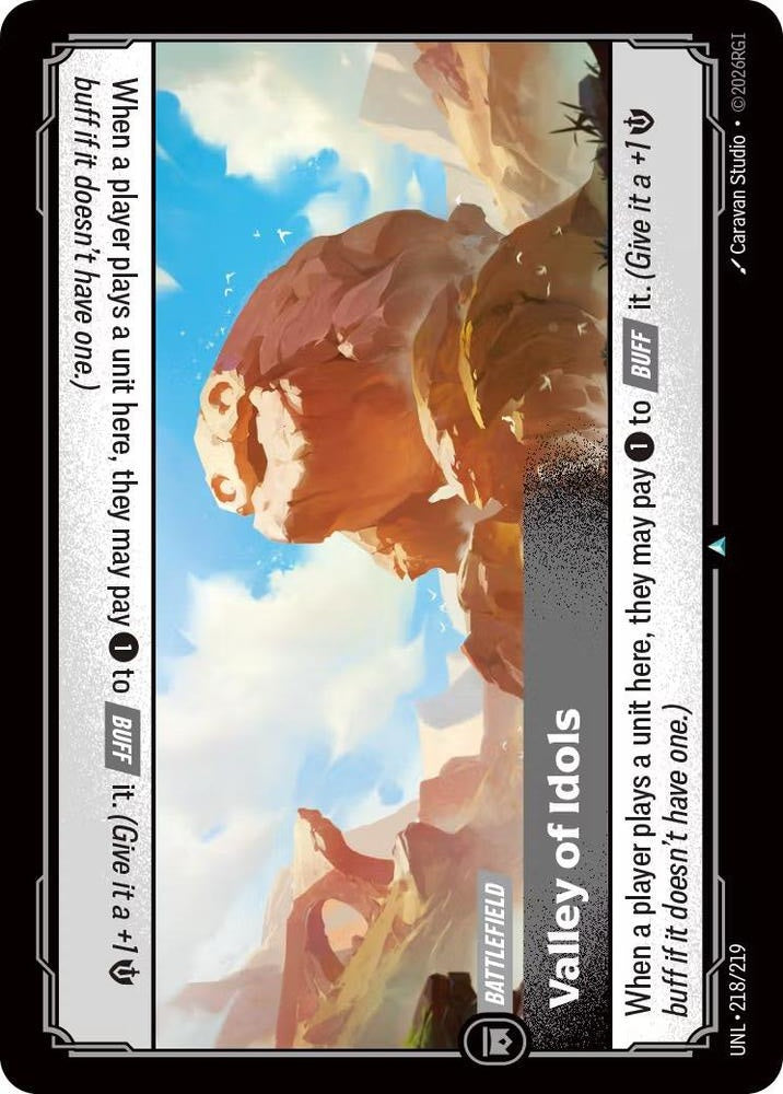 Valley of Idols 218/219 (Unleashed) - Foil