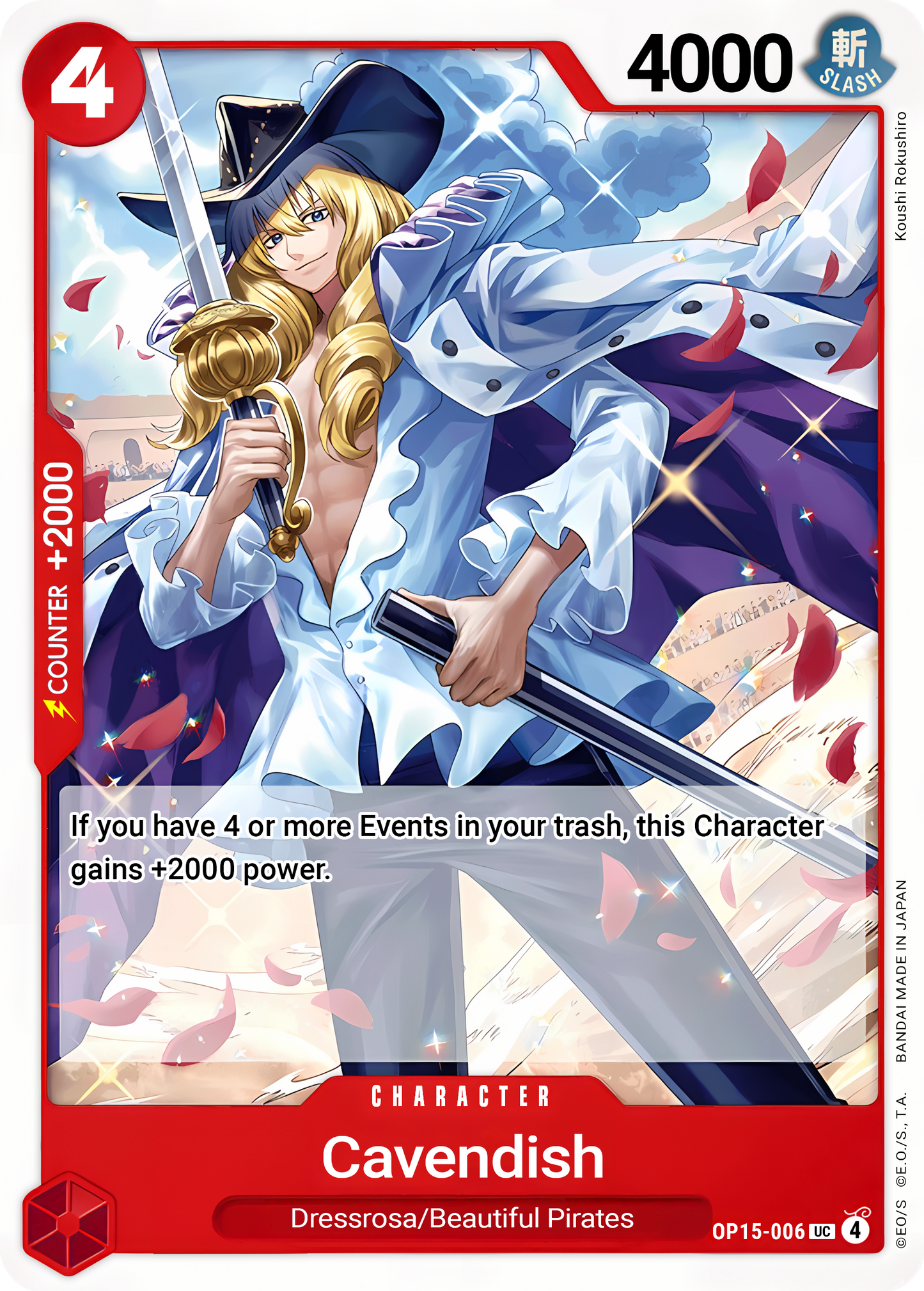 Cavendish OP15-006 (Adventure on Kami's Island)