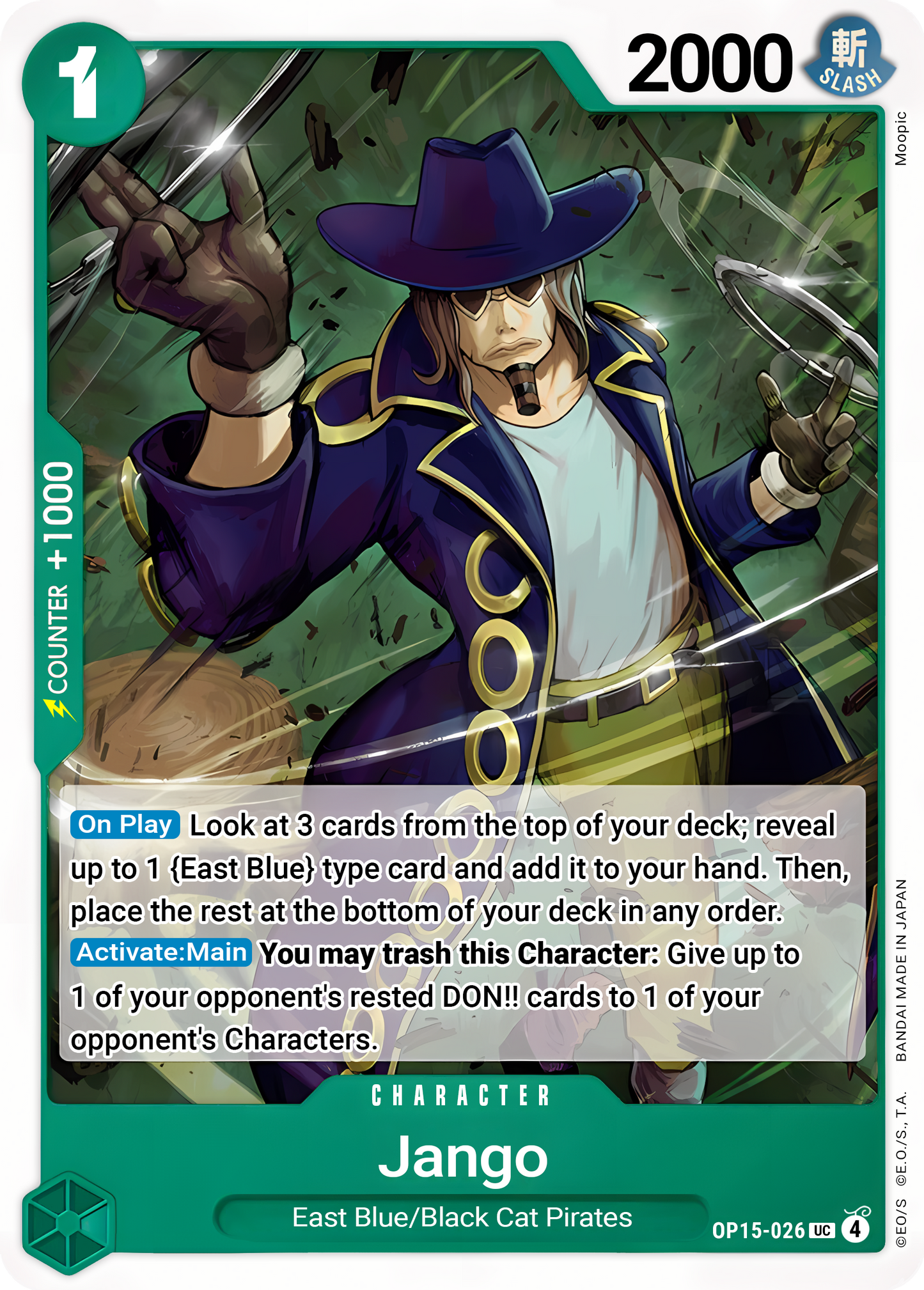 Jango OP15-026 (Adventure on Kami's Island)