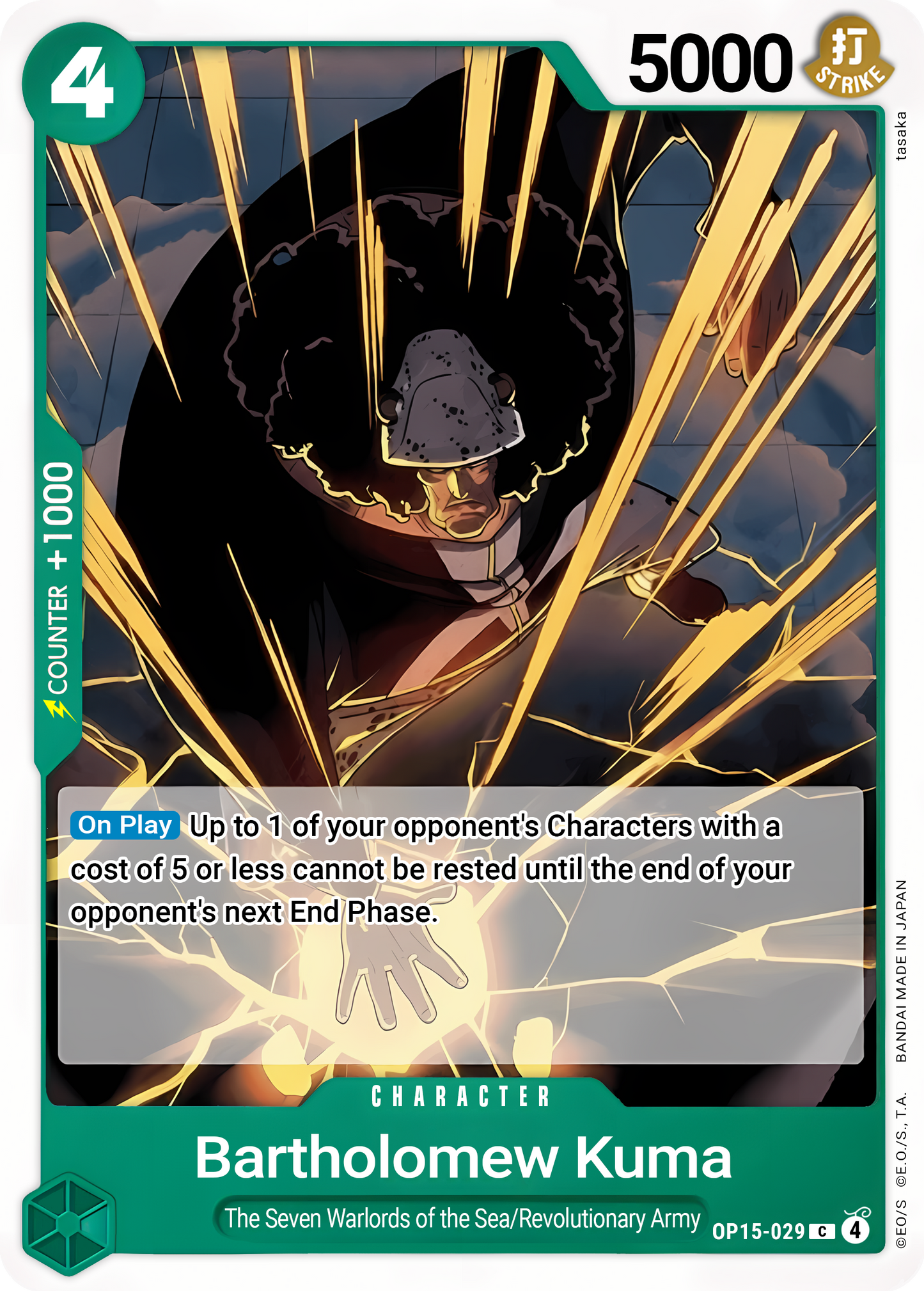 Bartholomew Kuma OP15-029 (Adventure on Kami's Island)