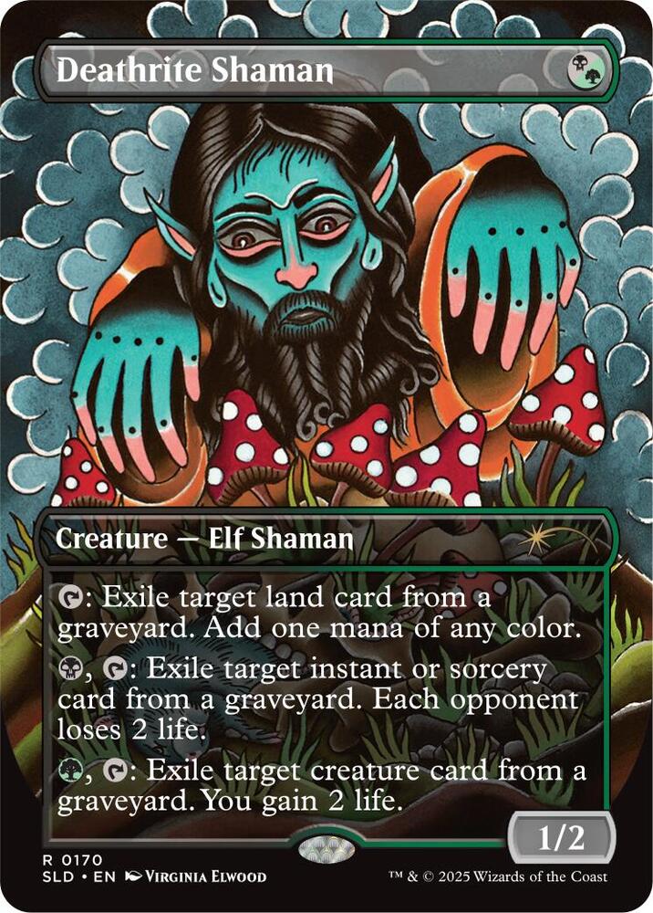 Deathrite Shaman 170 (Secret Lair Drop Series) - Borderless