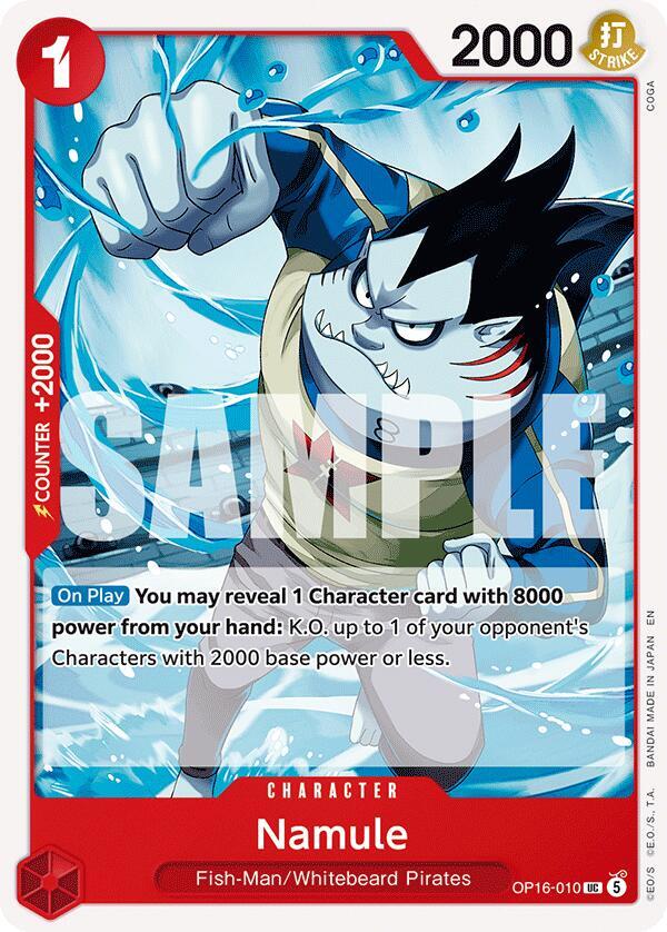 Namule OP16-010 (The Time of Battle)