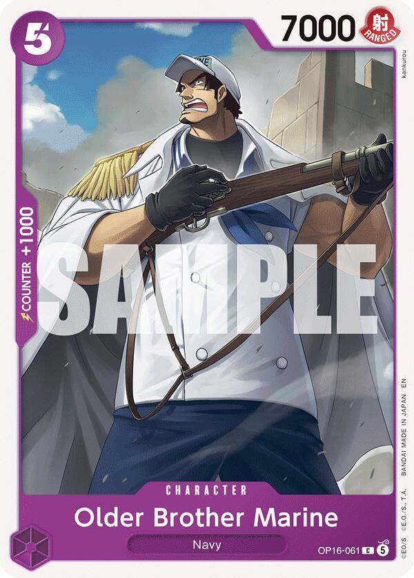 Older Brother Marine OP16-061 (The Time of Battle)