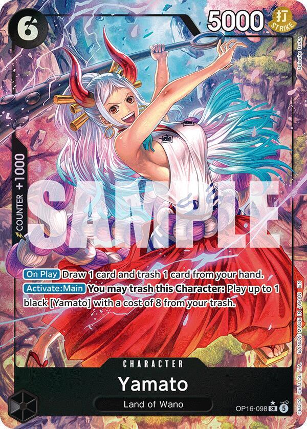 Yamato OP16-098 (The Time of Battle) - Alternate Art Foil