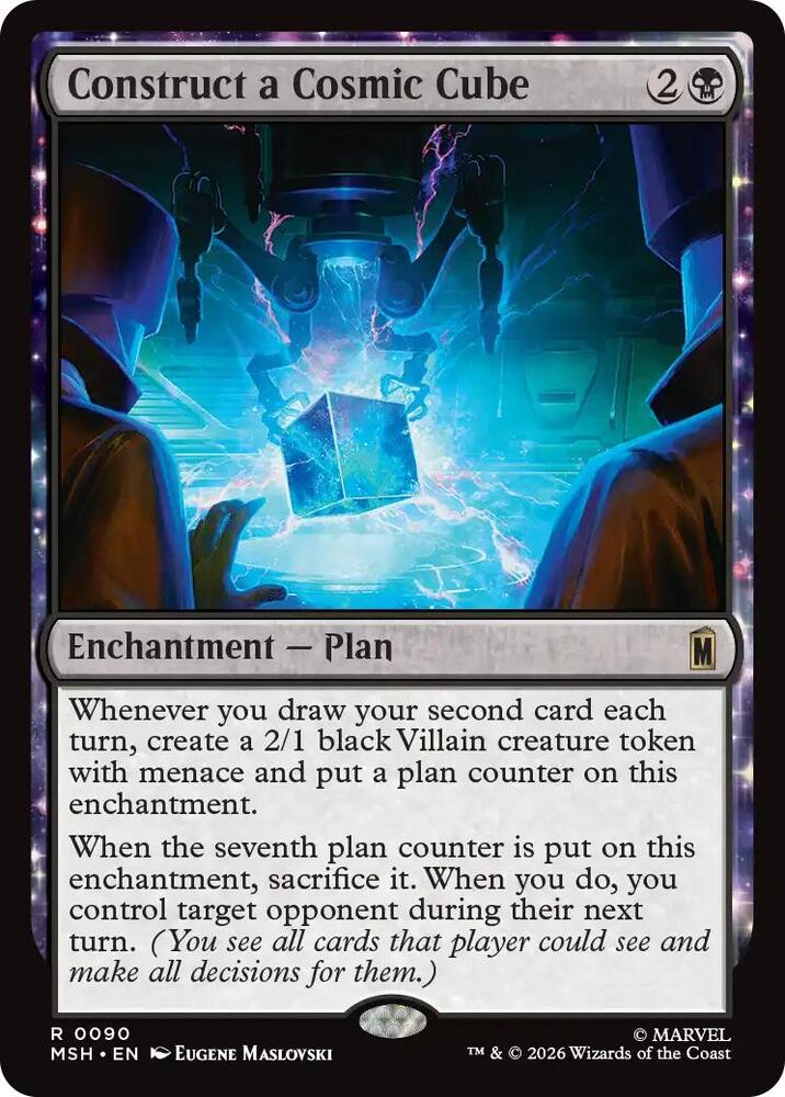 Construct a Cosmic Cube 90 (Marvel Super Heroes) - Foil