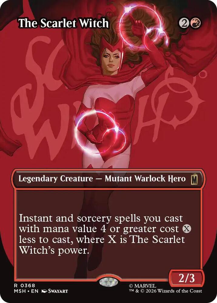 The Scarlet Witch 368 (Marvel Super Heroes) - Borderless Foil