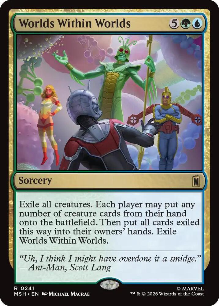 Worlds Within Worlds 241 (Marvel Super Heroes) - Foil