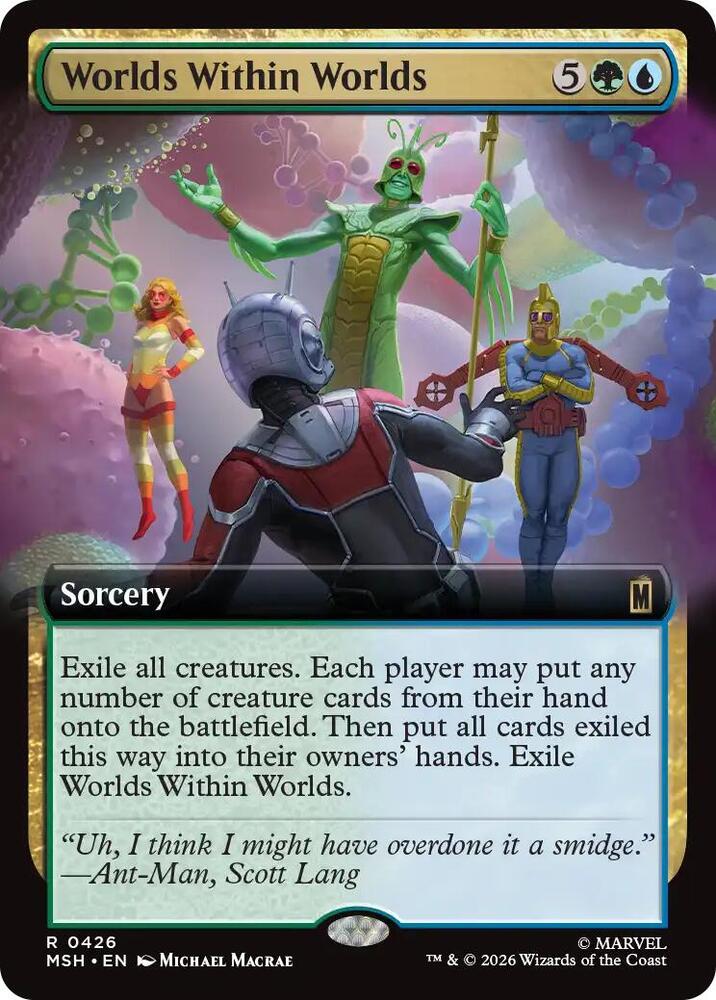 Worlds Within Worlds 426 (Marvel Super Heroes) - Extended Art