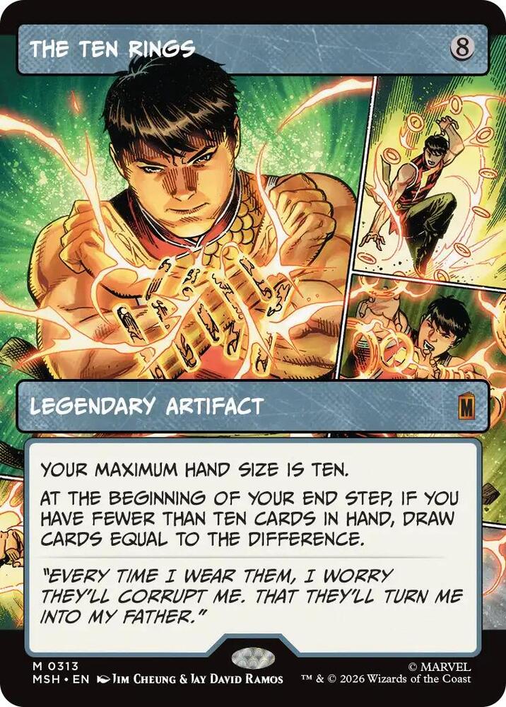 The Ten Rings 313 (Marvel Super Heroes) - Showcase Foil