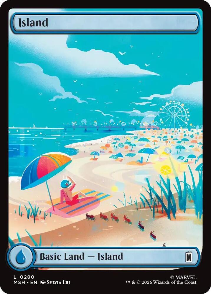 Island 280 (Marvel Super Heroes) - Foil