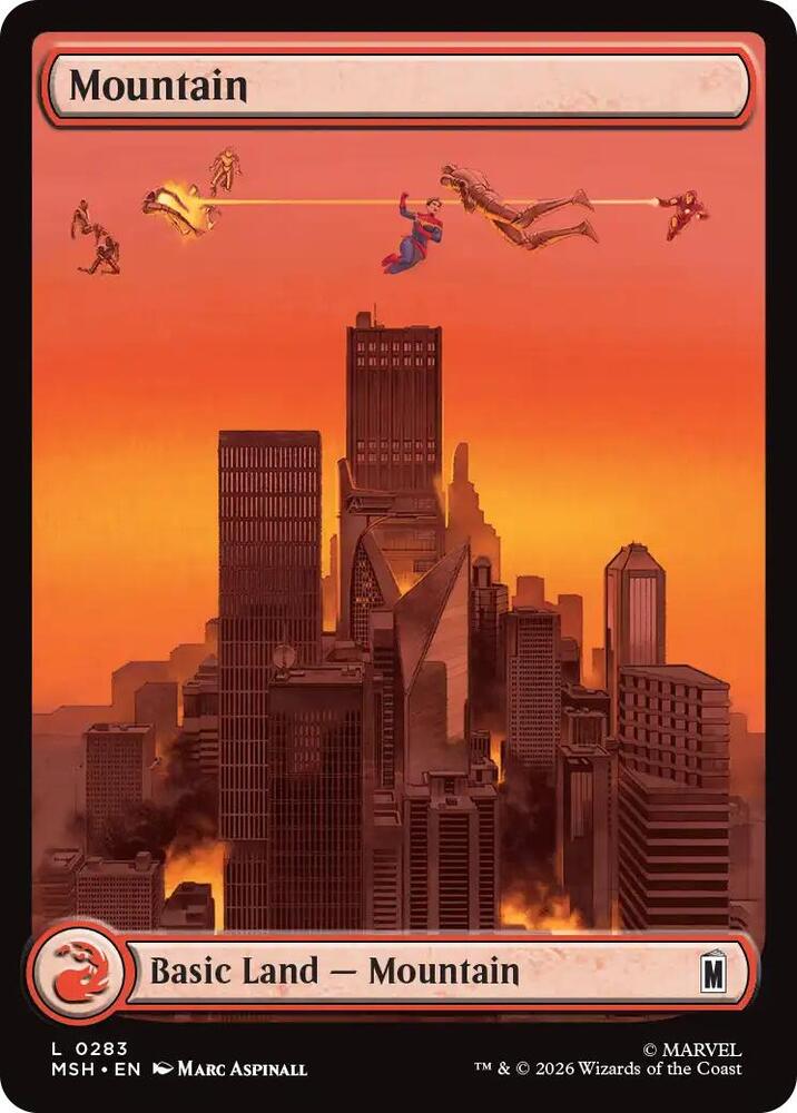 Mountain 283 (Marvel Super Heroes) - Foil