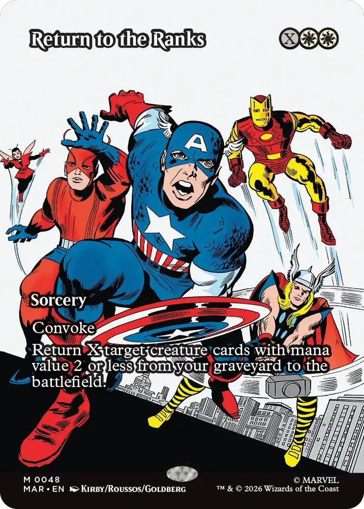 Return to the Ranks 48 (Marvel Universe Eternal-Legal) - Borderless