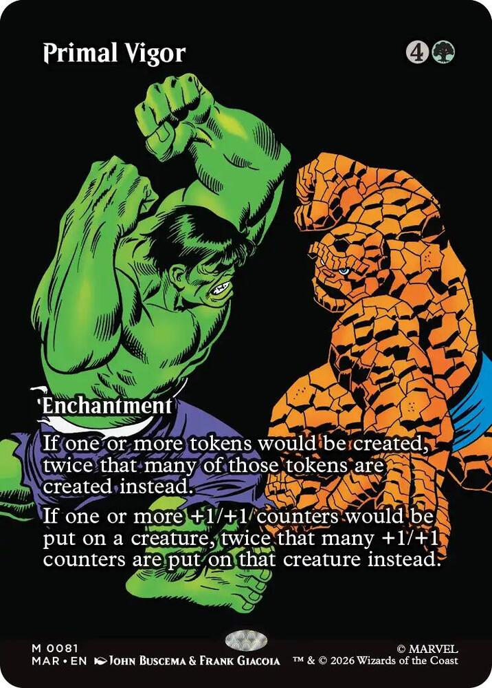 Primal Vigor 81 (Marvel Universe Eternal-Legal) - Borderless