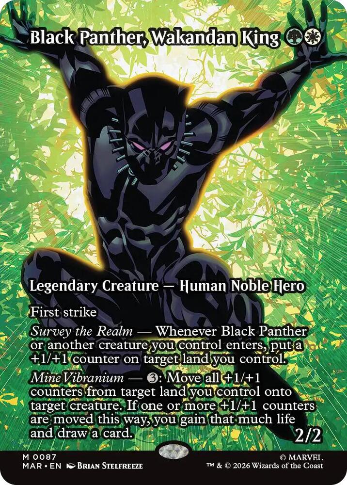 Black Panther, Wakandan King 87 (Marvel Universe Eternal-Legal) - Borderless