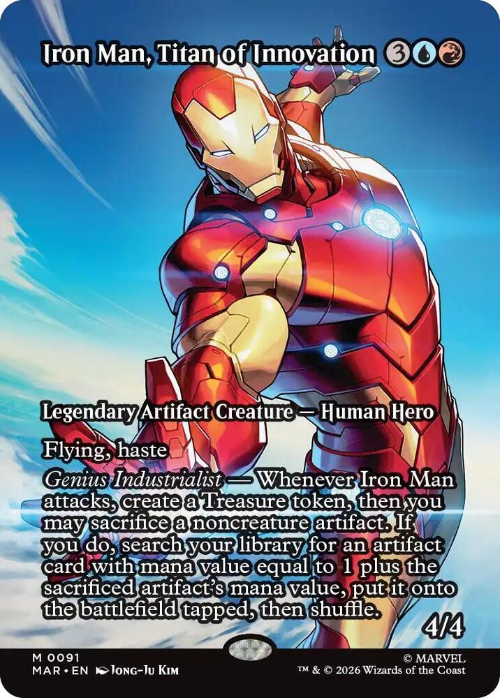 Iron Man, Titan of Innovation 91 (Marvel Universe Eternal-Legal) - Borderless