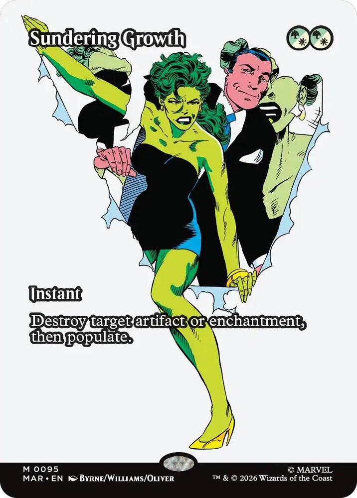 Sundering Growth 95 (Marvel Universe Eternal-Legal) - Borderless