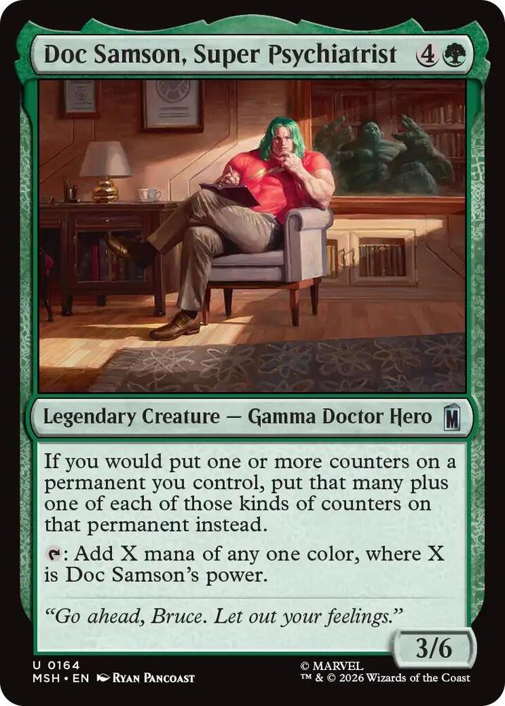 Doc Samson, Super Psychiatrist 164 (Marvel Super Heroes) - Foil
