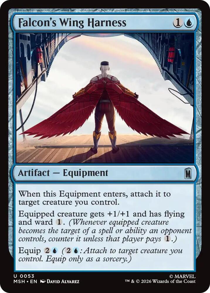 Falcon's Wing Harness 53 (Marvel Super Heroes) - Foil