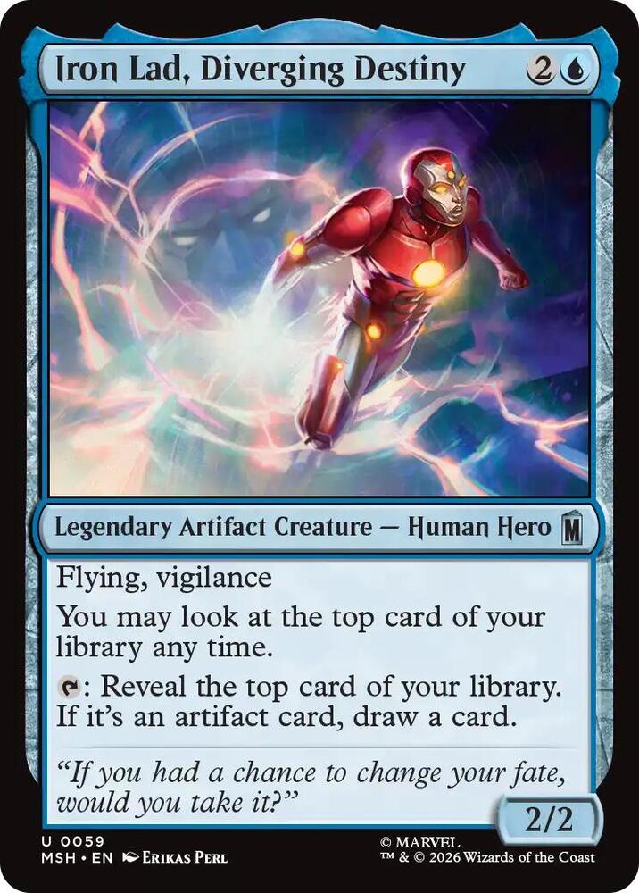 Iron Lad, Diverging Destiny 59 (Marvel Super Heroes) - Foil
