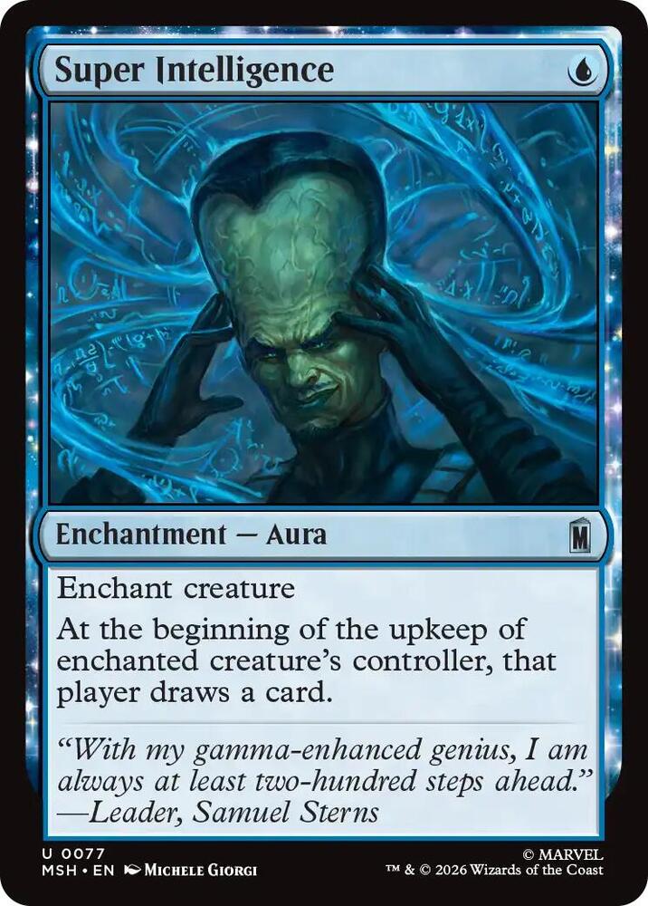 Super Intelligence 77 (Marvel Super Heroes) - Foil