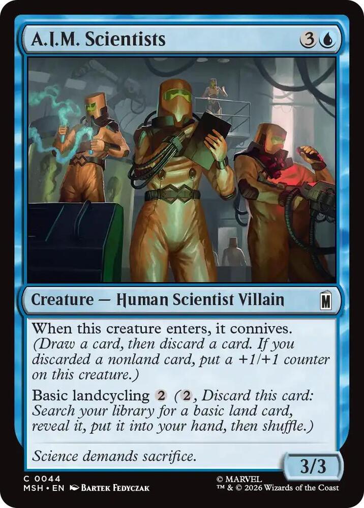 A.I.M Scientists 44 (Marvel Super Heroes) - Foil