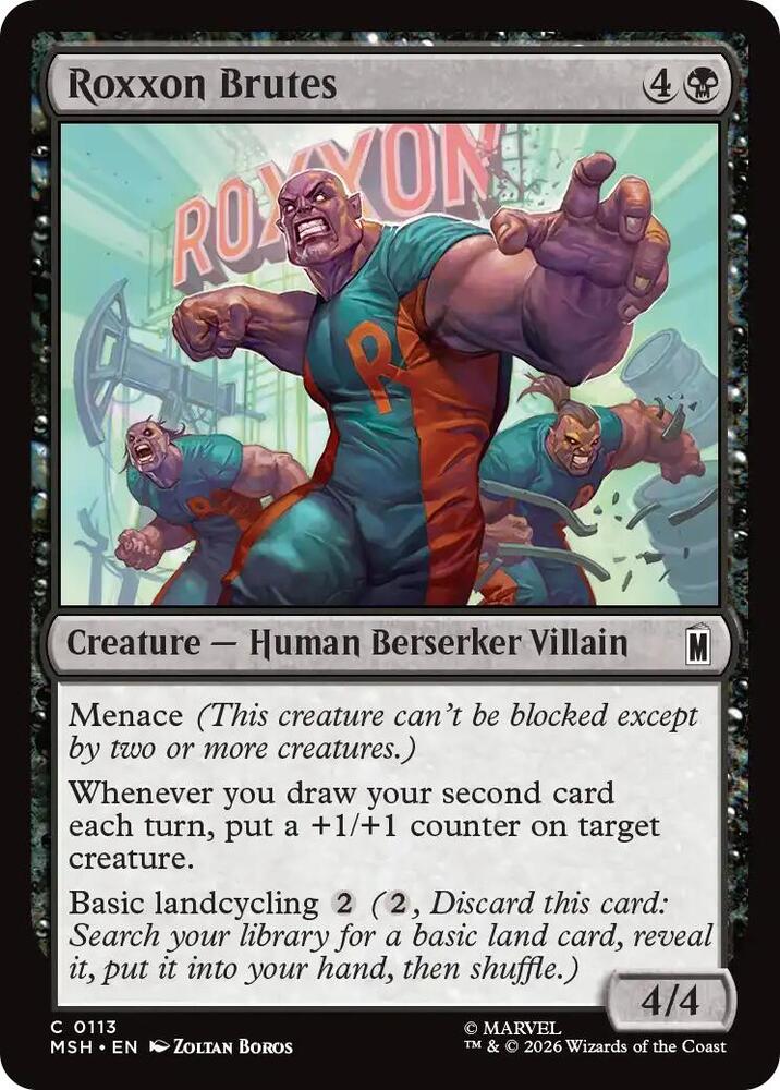 Roxxon Brutes 113 (Marvel Super Heroes) - Foil