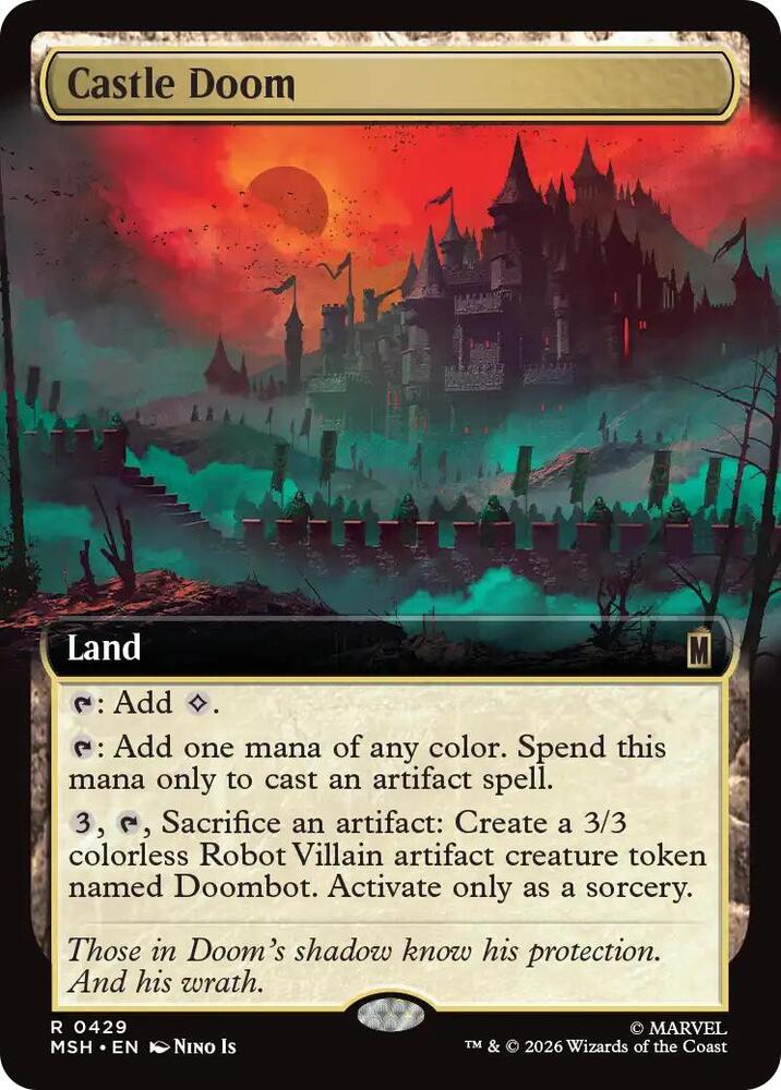 Castle Doom 429 (Marvel Super Heroes) - Extended Art